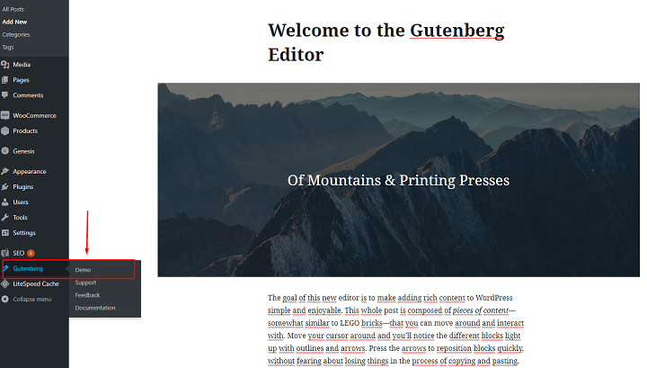 Hướng dẫn sử dụng Gutenberg WordPress Editor chi tiết