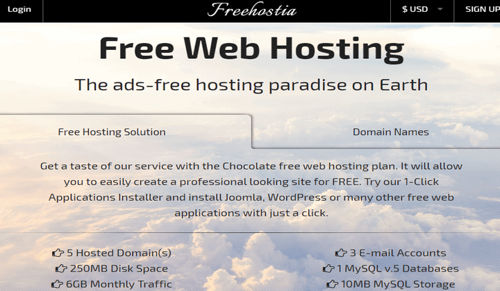 hosting miễn phí tốt nhất cho wordpress