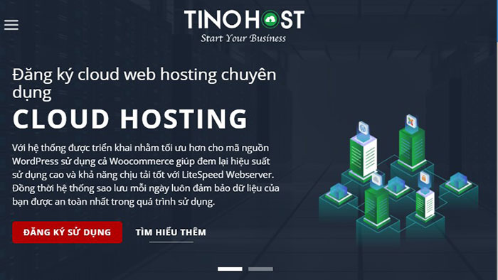 giới thiệu hosting tinohost