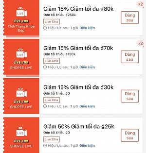 TỔNG HỢP MÃ SHOPEE, LAZADA NGÀY 09/04