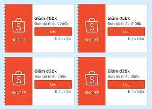 TỔNG HỢP MÃ SHOPEE, LAZADA NGÀY 01/03