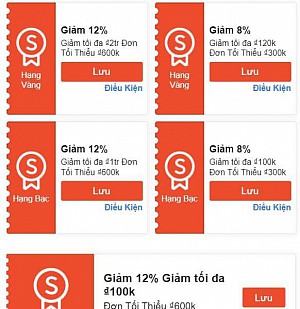 TỔNG HỢP MÃ SHOPEE, LAZADA NGÀY 10/04