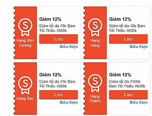 TỔNG HỢP MÃ SHOPEE, LAZADA NGÀY 20/03