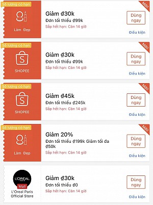 MÃ SHOPEETỪ 15H - 21H NGÀY 26/09