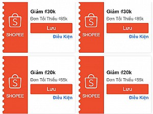 MÃ SHOPEE, LAZADA TỪ 12H - 22H NGÀY 28/09