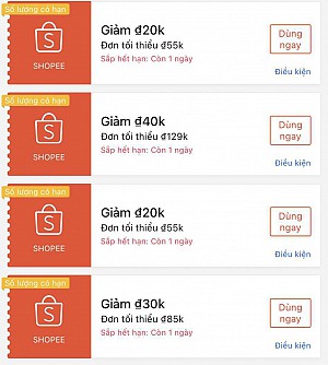 MÃ SHOPEE, LAZADA TỪ 12H - 22H NGÀY 29/09