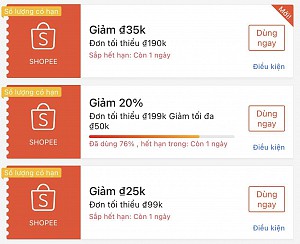 MÃ ÁP ĐA SỐ SẢN PHẨM TRÊN SHOPEE CÒN LƯỢT  NGÀY 02/10/2023