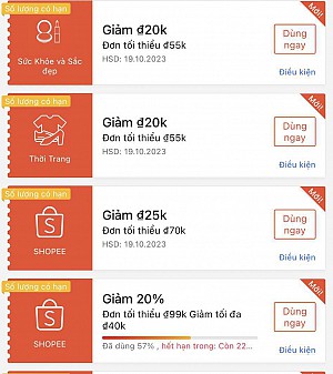 🔥TỔNG HỢP MÃ SHOPEE NGÀY 12/10🔥