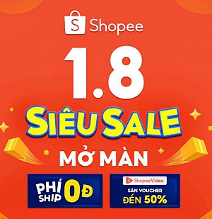 TỔNG HỢP MÃ SHOPEE, LAZADA NGÀY 01/08