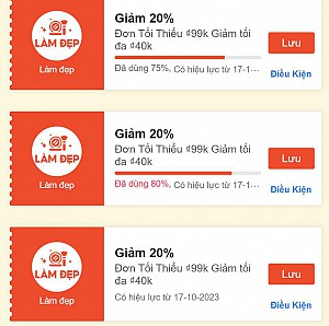 TỔNG HỢP MÃ SHOPEE, LAZADA NGÀY 19/10/2023