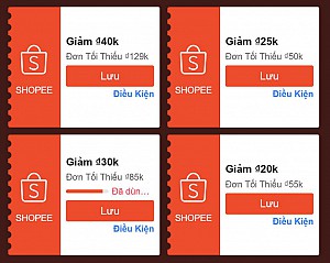 MÃ SHOPEE, LAZADA TỪ 15H - 22H NGÀY 27/10