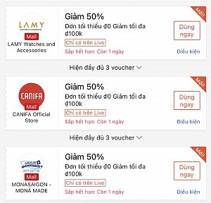  MÃ SHOPEE, LAZADA TỪ 18H - 22H NGÀY 30/10 