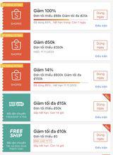 MÃ SHOPEE, LAZADA TỪ 12H - 22H NGÀY 04/11