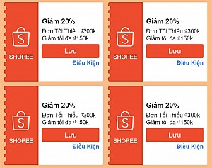 MÃ SHOPEE, LAZADA TỪ 12H - 22H NGÀY 09/11