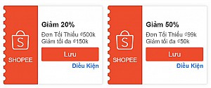  TỔNG HỢP MÃ SHOPEE 9H - 12H NGÀY SIÊU SALE 11/11 