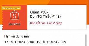 MÃ SHOPEE, LAZADA TỪ 15H - 22H NGÀY 17/11