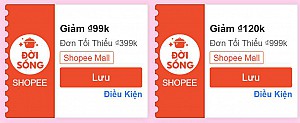 MÃ SHOPEE, LAZADA TỪ 20H - 22H NGÀY 19/11