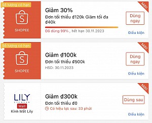 TỔNG HỢP MÃ SHOPEE NGÀY 26/11