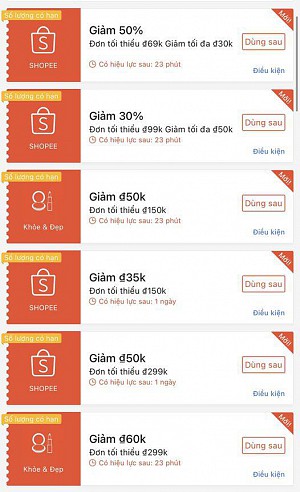 TỔNG HỢP MÃ SHOPEE NGÀY 28/11