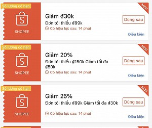 TỔNG HỢP MÃ SHOPEE NGÀY 30/11