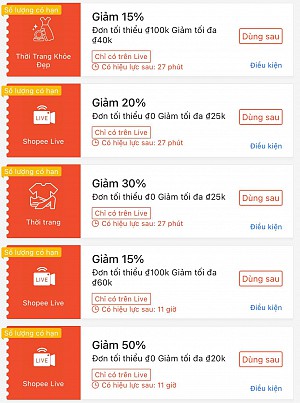 TỔNG HỢP MÃ SHOPEE, LAZADA NGÀY 02/12