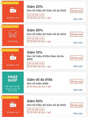 TỔNG HỢP MÃ SHOPEE, LAZADA NGÀY 28/12