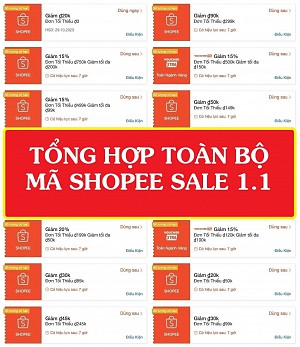 FULL MÃ GIẢM GIÁ SHOPEE SIÊU ĐẦU NĂM 01.01.2024