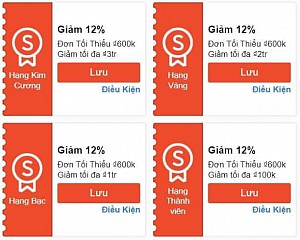 TỔNG HỢP MÃ SHOPEE, LAZADA NGÀY 20/01