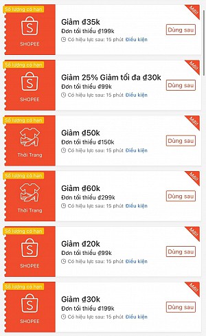 TỔNG HỢP MÃ SHOPEE, LAZADA NGÀY 26/01