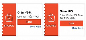 TỔNG HỢP MÃ SHOPEE, LAZADA NGÀY 05/02