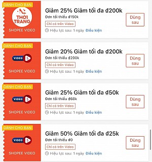 TỔNG HỢP MÃ SHOPEE, LAZADA NGÀY 16/04