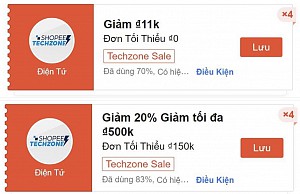 TỔNG HỢP MÃ SHOPEE, LAZADA NGÀY 31/03