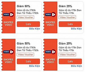 TỔNG HỢP MÃ SHOPEE, LAZADA NGÀY 07/08