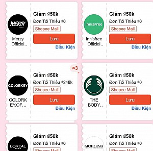 TỔNG HỢP MÃ SHOPEE, LAZADA NGÀY 09/07