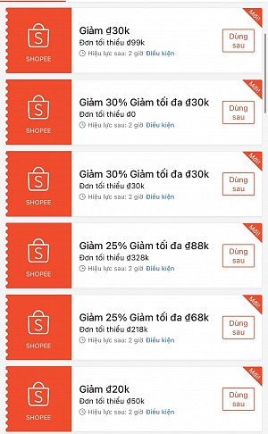 TỔNG HỢP MÃ SHOPEE, LAZADA NGÀY 08/08