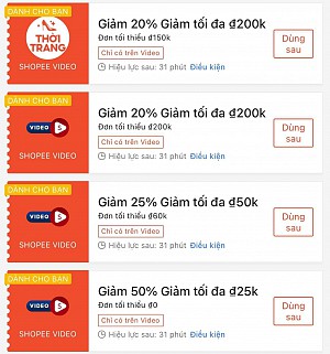 TỔNG HỢP MÃ SHOPEE, LAZADA NGÀY 08/04