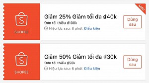 TỔNG HỢP MÃ SHOPEE, LAZADA NGÀY 17/03