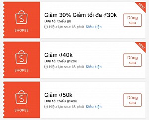 TỔNG HỢP MÃ SHOPEE, LAZADA NGÀY 12/04