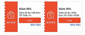 TỔNG HỢP MÃ SHOPEE, LAZADA NGÀY 16/05