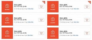 TỔNG HỢP MÃ SHOPEE, LAZADA NGÀY 23/02