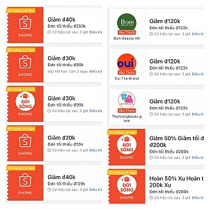 TỔNG HỢP MÃ SHOPEE NGÀY SALE GIỮA THÁNG 15/12