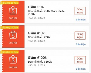 TỔNG HỢP MÃ SHOPEE NGÀY 16/12