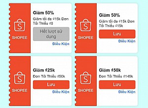 TỔNG HỢP MÃ SHOPEE, LAZADA NGÀY 30/05