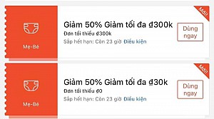 TỔNG HỢP MÃ SHOPEE, LAZADA NGÀY 13/05