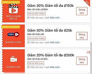 TỔNG HỢP MÃ SHOPEE, LAZADA NGÀY 02/06