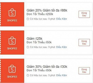 TỔNG HỢP MÃ SHOPEE, LAZADA NGÀY 27/04