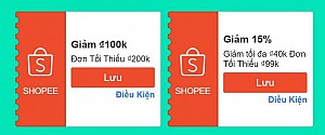 TỔNG HỢP MÃ SHOPEE, LAZADA NGÀY 08/02