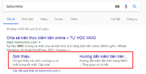 [Vui] Tự Học MMO ĐÃ CÓ SITELINKS đổ về ?