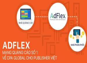 Kiếm tiền tiếp thị liên kết với AdFlex.vn CPO: thu nhập 10 triệu/ tháng