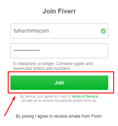 hướng dẫn đăng ký fiverr kiếm tiền online